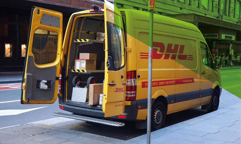 DHL bezorgen